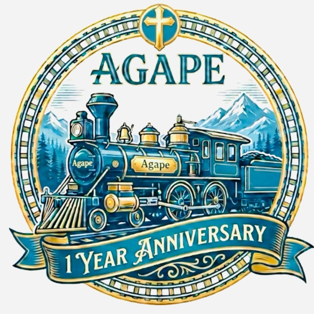 The Agape Train Share Show Flyer 1:00-3:00pm EST (15 Second Runs) - Picture 2 of 3